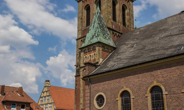 Bonifatius リンゲン ドイツの歴史的な中心部の教会 — ストック写真