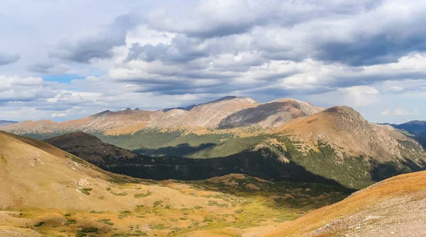 Vista Sulle Montagne Nel Parco Nazionale Delle Montagne Rocciose Colorado — Foto Stock