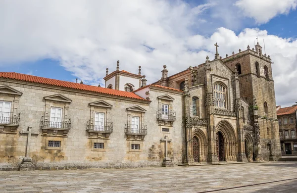 Kathedraal Van Onze Lieve Vrouw Hemelvaart Lamego Portugal — Stockfoto