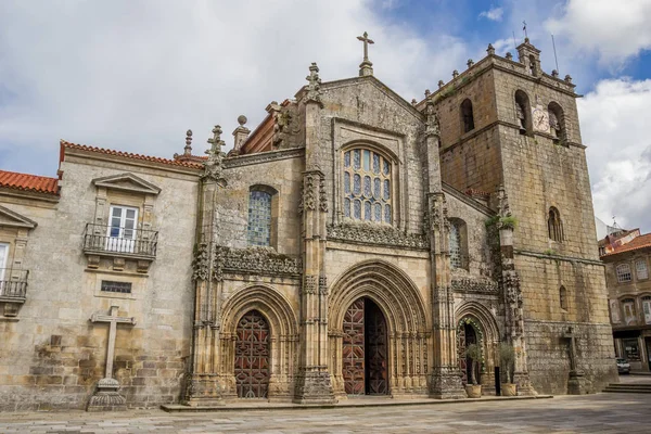 Kathedraal Van Onze Lieve Vrouw Hemelvaart Lamego Portugal — Stockfoto