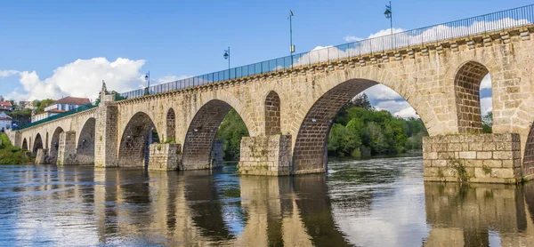 Ponte Barca Portekiz Roma Köprüsü Panoraması — Stok fotoğraf