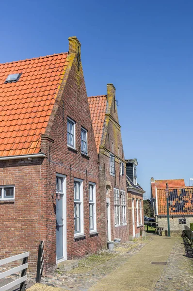 Kleine Keien Straat Historische Stad Hindeloopen Nederland — Stockfoto