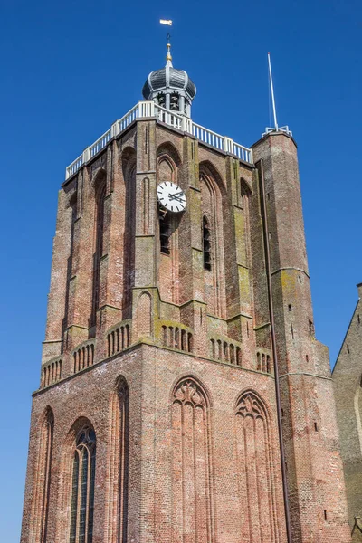 Torre Gran Iglesia Gertrudis Workum Países Bajos — Foto de Stock
