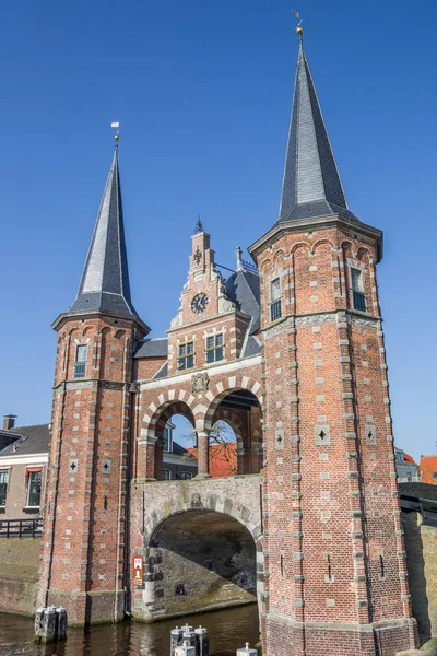 Vizi Kapujánál Történelmi Város Sneek Hollandia — Stock Fotó