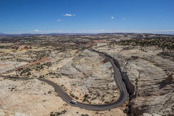 Head Rocks Survol Route Pittoresque Dans Utah États Unis — Photo