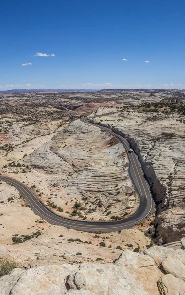 Szef Rocks Wychodzą Scenic Byway Utah Stany Zjednoczone Ameryki — Zdjęcie stockowe