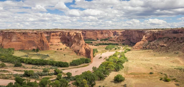 Panorama Canyon Chelly National Monument Arizonie Stany Zjednoczone Ameryki — Zdjęcie stockowe