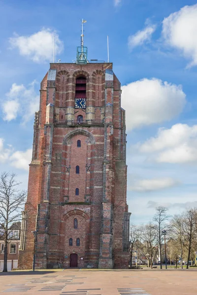 Torre Inclinada Oldehove Leeuwarden Países Bajos —  Fotos de Stock