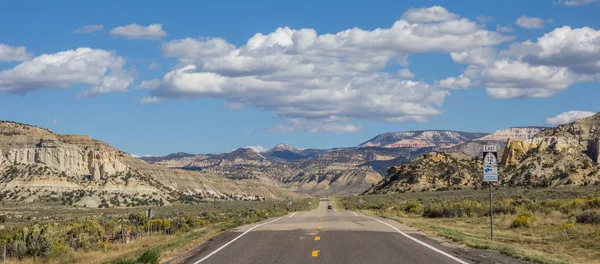 Doğal Dolaşık Yol Utah Abd Panoraması — Stok fotoğraf