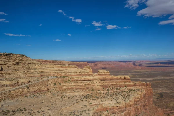 Klify Moki Dugway Utah Stany Zjednoczone — Zdjęcie stockowe