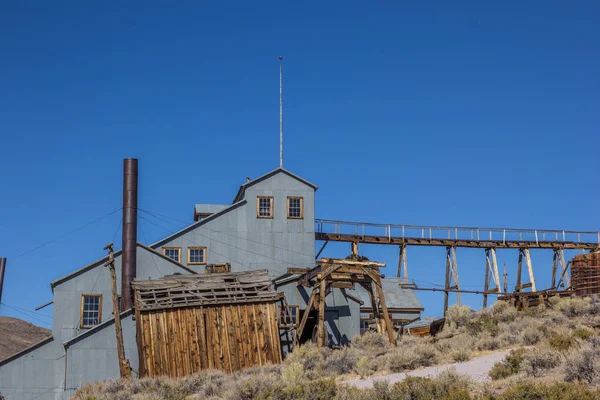 Opuszczone Fabryki Ameryce Bodie State Park Kalifornii — Zdjęcie stockowe