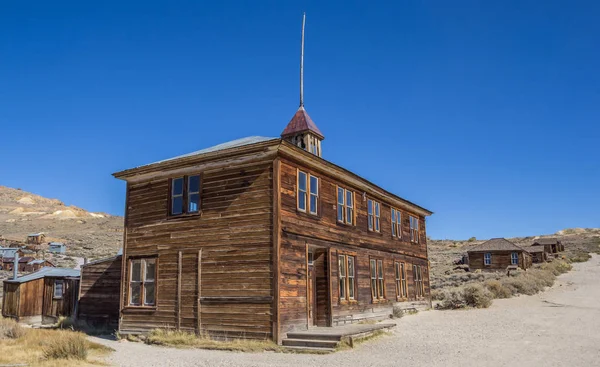 Gamla Skolan Bodie Statliga Historiska Park Kalifornien Usa — Stockfoto