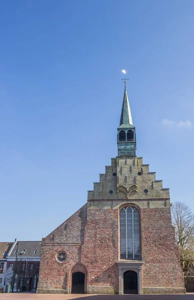 Chiesa Martinus Nel Centro Storico Dokkum Paesi Bassi — Foto Stock