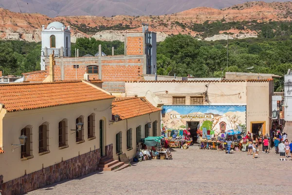 Market Square Souvenir Shop Humahuaca Argentina — Stock Photo, Image