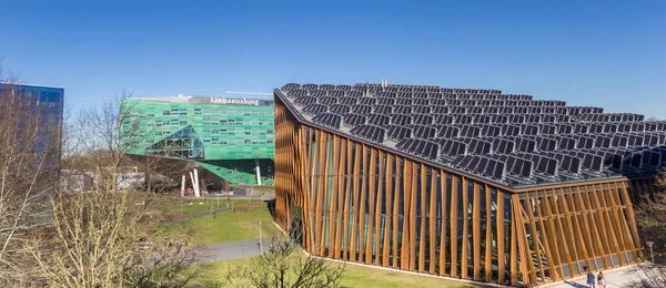 Panorama Del Edificio Energy Academy Europe Campus Zernike Groningen Países — Foto de Stock