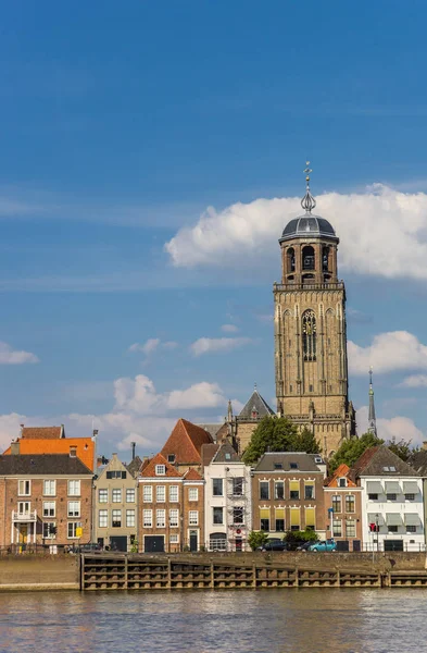 Toren Van Kerk Lebuïnus Deventer Nederland — Stockfoto