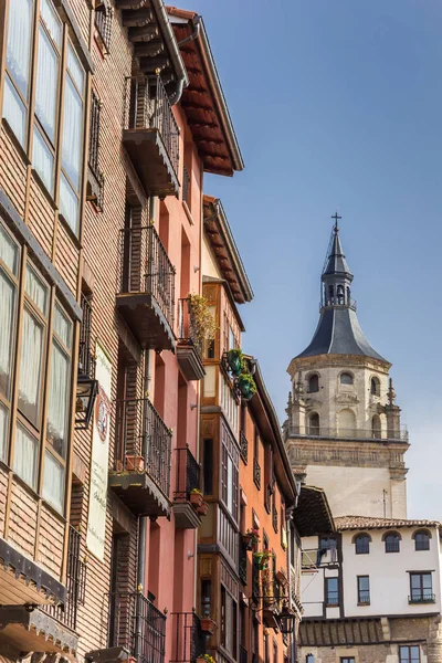 Vitoria Gasteiz Spanya Santa Maria Katedral Kulesi — Stok fotoğraf
