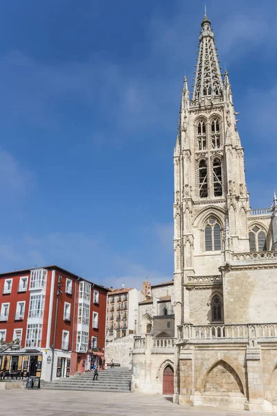 Torre Catedral Santa Maria Burgos España — Foto de Stock