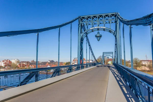 Historiska Kaiser Wilhelm bron i Wilhelmshaven — Stockfoto