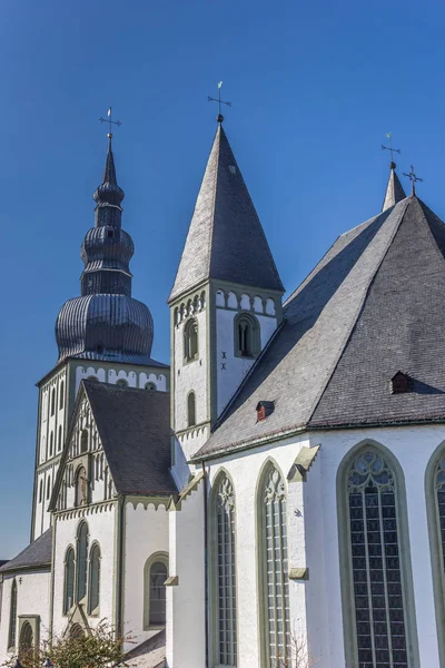 Torens van de kerk marien in Lippstadt — Stockfoto