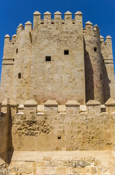 Porta histórica da cidade Torre de Calahorra em Córdoba — Fotografia de Stock