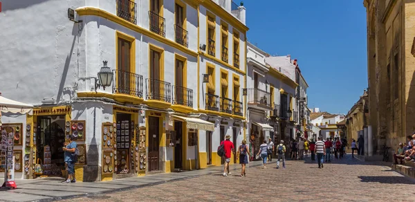 Panorama sklepu z pamiątkami w Kordobie — Zdjęcie stockowe