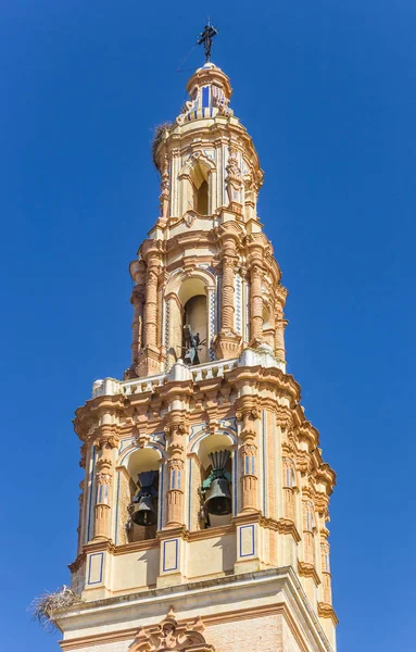 Torre de la histórica iglesia de San Gil en Ecija —  Fotos de Stock