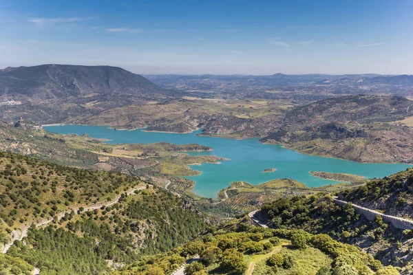 Lago Turquesa cerca de Zahara de la Sierra —  Fotos de Stock