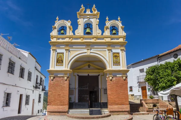Zahara'daki tarihi San Juan kilisesinin önü — Stok fotoğraf
