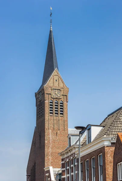 Toren Van Dionysiuskerk Rijssen Nederland — Stockfoto