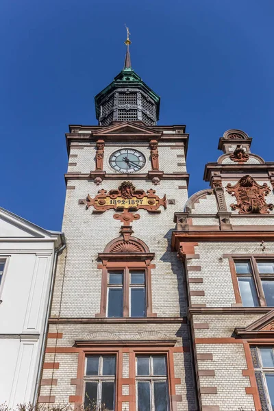 Turm Der Alten Post Schwerin Deutschland — Stockfoto