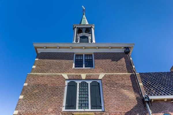 Voorgevel Van Het Historische Weeghuis Makkum Nederland — Stockfoto