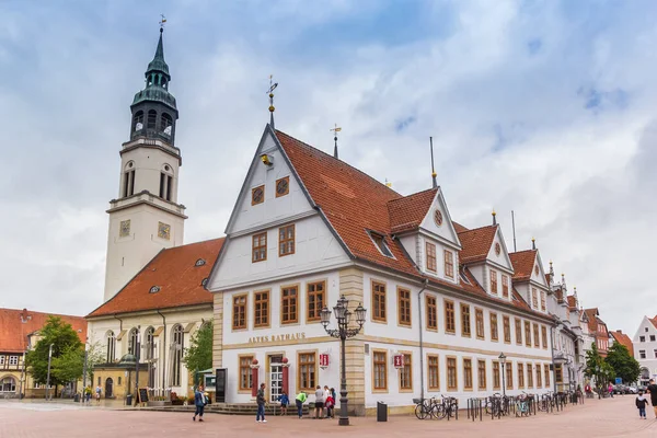 Historisches Rathaus Celler Marktplatz — Stockfoto