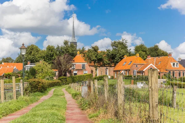 Path Leading Historic Village Niehove Netherlands — Stock Photo, Image