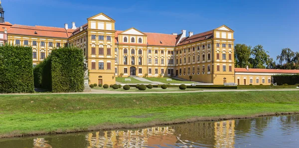 Panorama Van Het Historische Kasteel Van Jaromerice Nad Rokytnou Tsjechië — Stockfoto