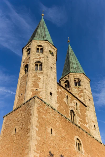 Tours Église Historique Martini Braunschweig Allemagne — Photo