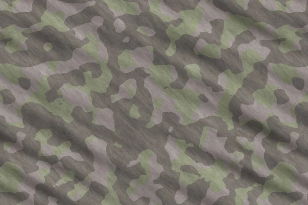 Camouflage fabric texture. Military uniform pattern background