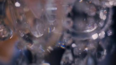 Süper tablo mumluk decoradet çiçekli dolly kadeh yukarıya kapatmak