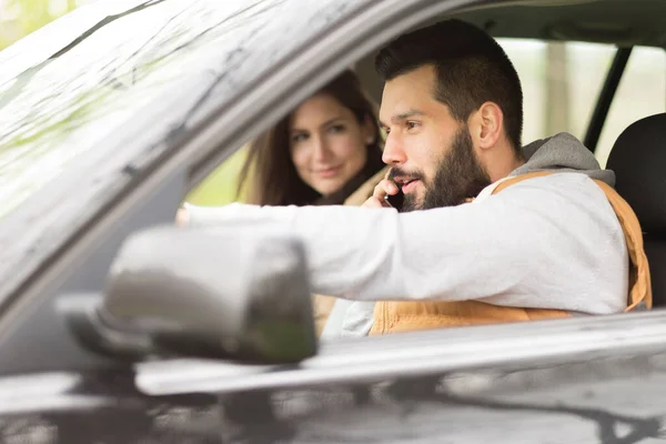 Jong Stel Auto — Stockfoto