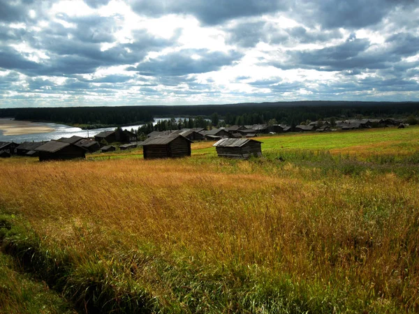 Summer Day Village — Stock Photo, Image