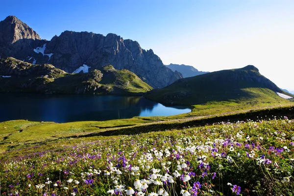 Tobavarchiili-See (2643 m), Georgien — Stockfoto