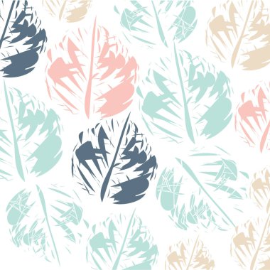 Ağaçların dalları ile soyut desen. Doğa teması.