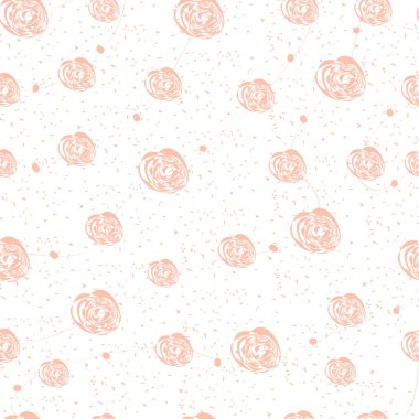 Pembe güllerle desen. Şenlikli arka plan