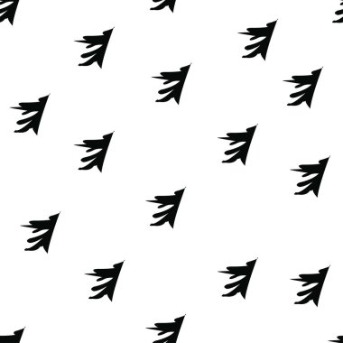 siyah ve beyaz arka plan, kesintisiz vektör desen