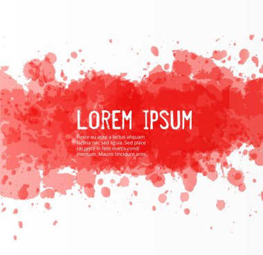 Arka plan beyaz Mercan rengi ile