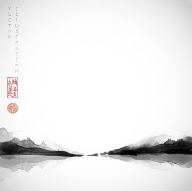 vektör Illustration şık siyah ve beyaz arka plan