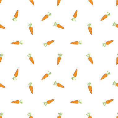 şık havuç arka plan vektör Illustration