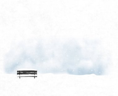 bank ve kar, basitçe vektör çizimi 