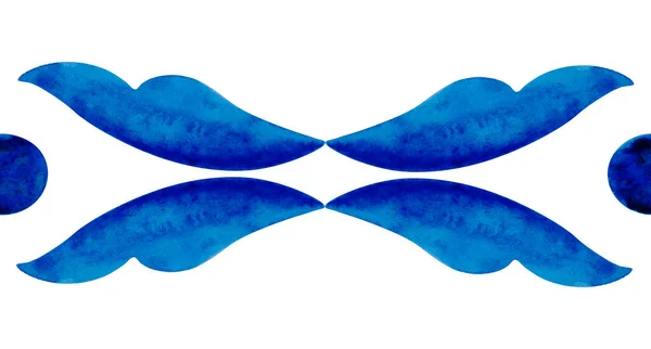 Aquarell Musterillustration Wandfliesen Design Rechteckige Fliesenwandgestaltung Ornament Für Oberflächentextur Handtücher — Stockfoto