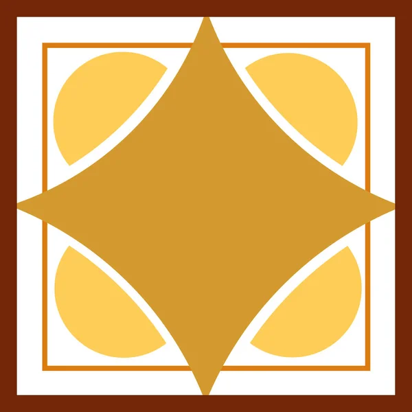 Wzór Wektorowy Pastelowych Kolorach Ilustracja Projektowania Płytek Kształty Geometryczne — Wektor stockowy